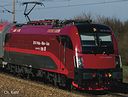 Elektrická lokomotiva 1216.229 Railjet ÖBB - ČD projekt