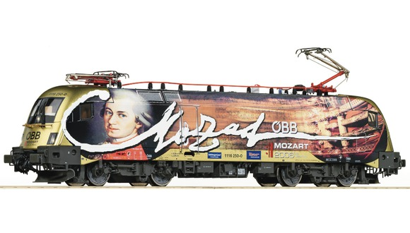 Elektrická lokomotiva 1116 250-0 "Mozart"   ÖBB