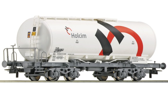 Cisternový vagon na převoz sila - Holcim