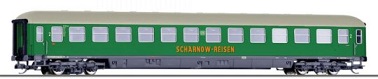 16206 Tillig TT Bahn - Lehátkový vůz 2. třídy Bc4üm "Scharnow-Reisen"