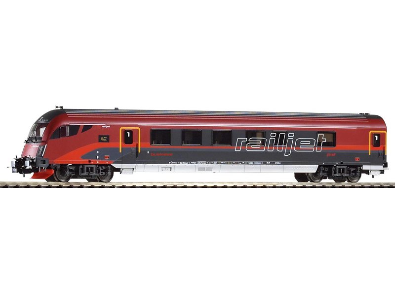 PIKo 57672 Vagón rýchlikový řídici Railjet ÖBB Ep. VI HO