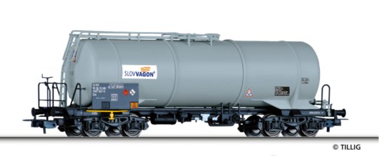 77001 Tillig H0 Bahn - Cisternový vůz Zas "SLOVVAGON a.s."