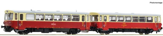 Motorový vůz M152 0262 s přípojným vozem, DCC se zvukem