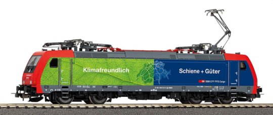 21643 PIKO - Elektrická lokomotiva řady 484 012 "Ecoresponsable", DCC se zvukem